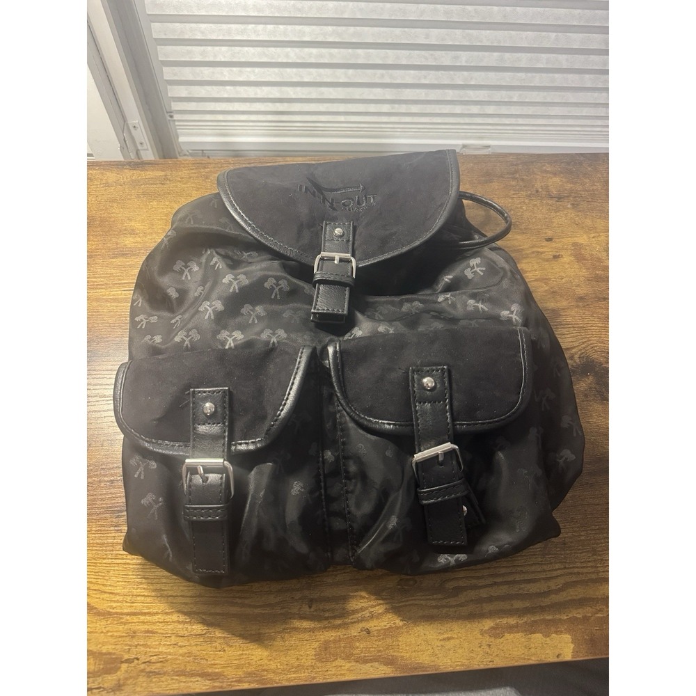 RARE Limited Edition In N Out Burger‎ Black Backpack